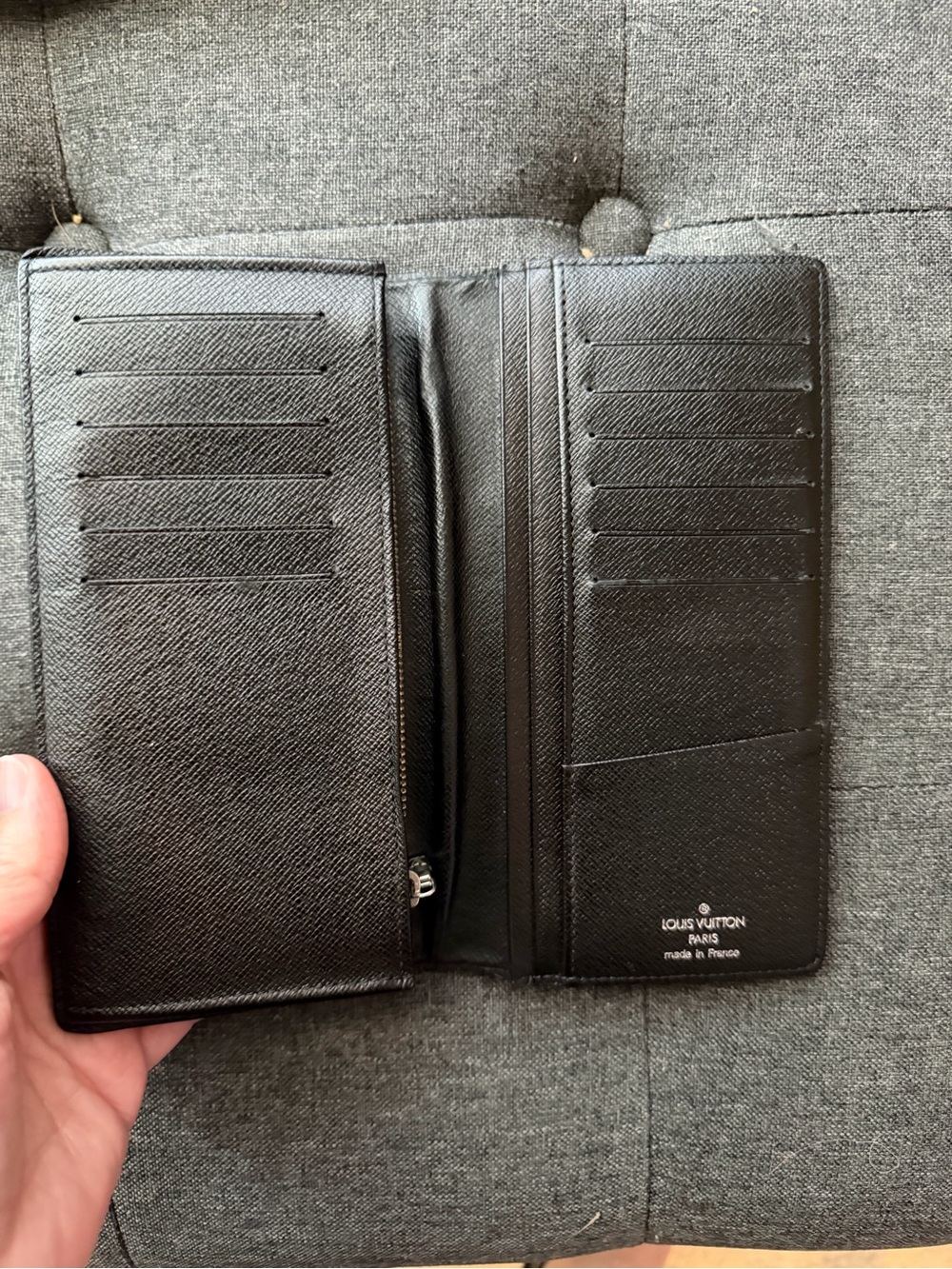 Louis Vuitton Black Damier Check Wallet - Picture 12 of 14